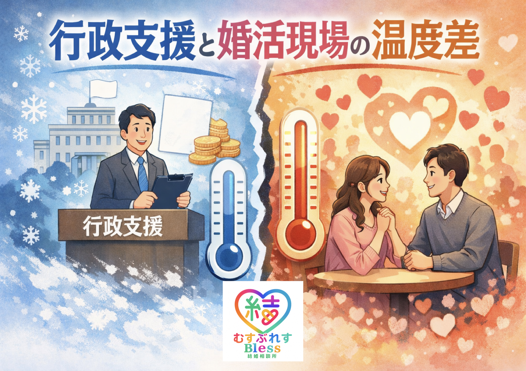 投稿についてもっと詳しく 行政支援と婚活現場の温度差