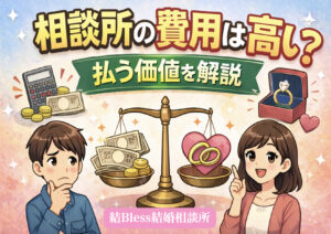 投稿についてもっと詳しく 「相談所の費用は高い？払う価値を解説」