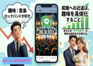 投稿についてもっと詳しく 趣味を具体化すれば成婚！LINE背景で心をつかむ婚活術