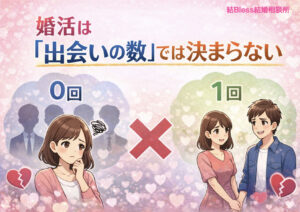 投稿についてもっと詳しく 婚活は「出会いの数」では決まらない