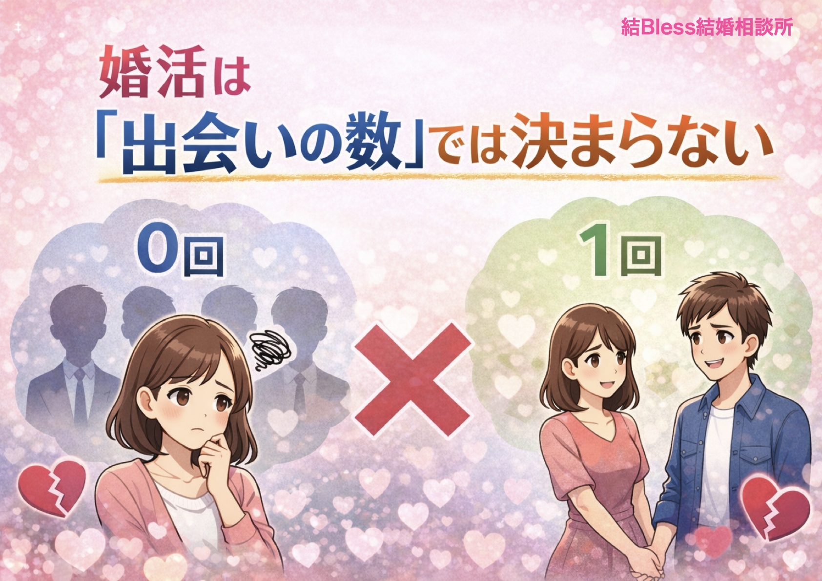 投稿についてもっと詳しく 婚活は「出会いの数」では決まらない